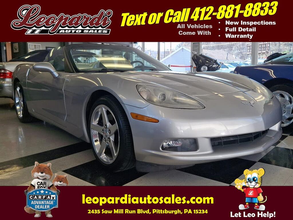 2005 Chevrolet Corvette Convertible RWD