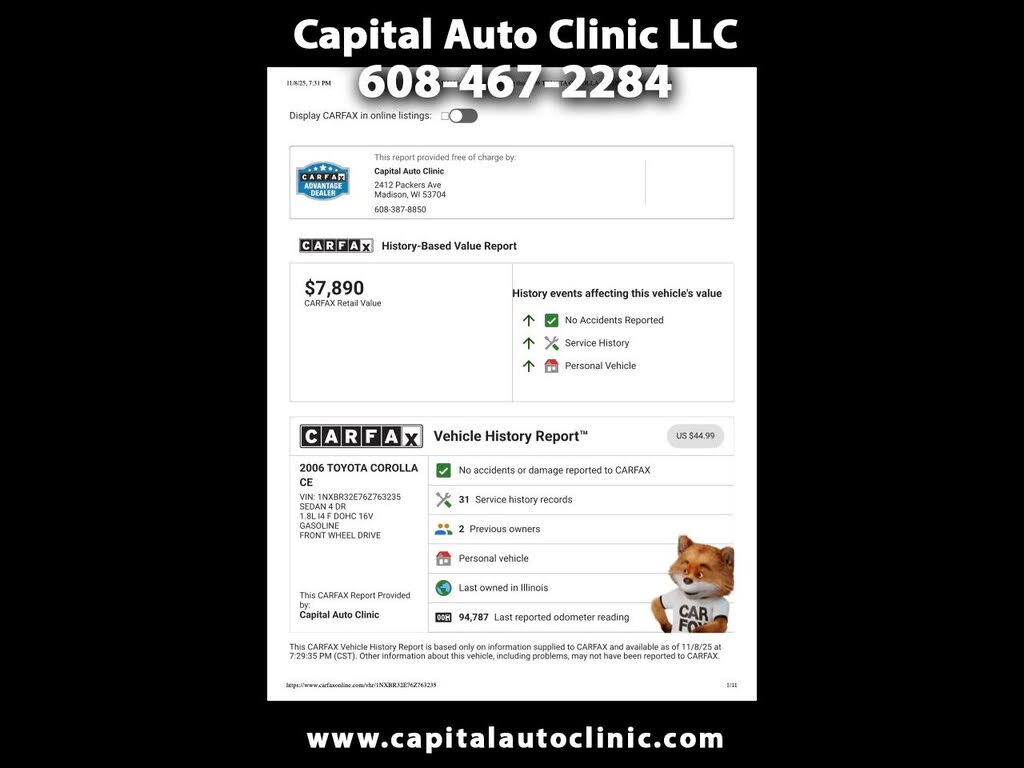 2006 Toyota Corolla CE