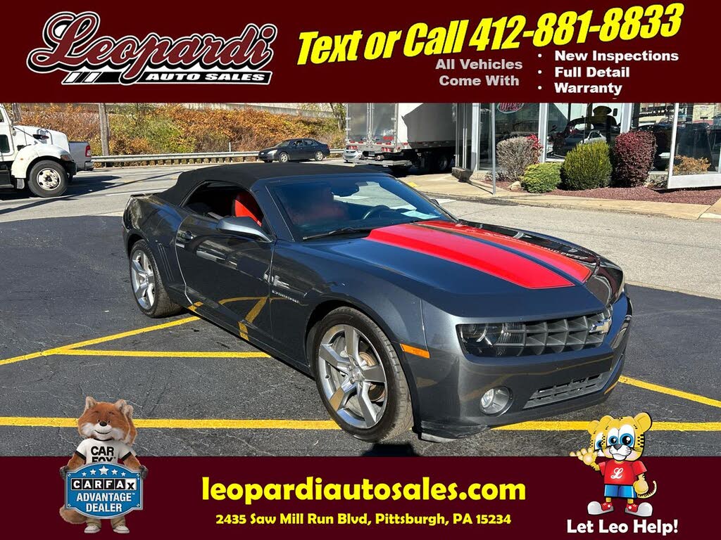 2011 Chevrolet Camaro 2LT Convertible RWD