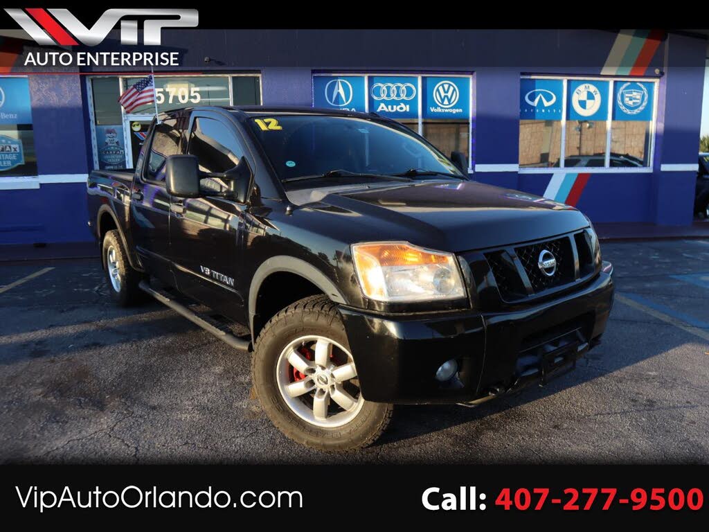 2012 Nissan Titan PRO-4X Crew Cab 4WD