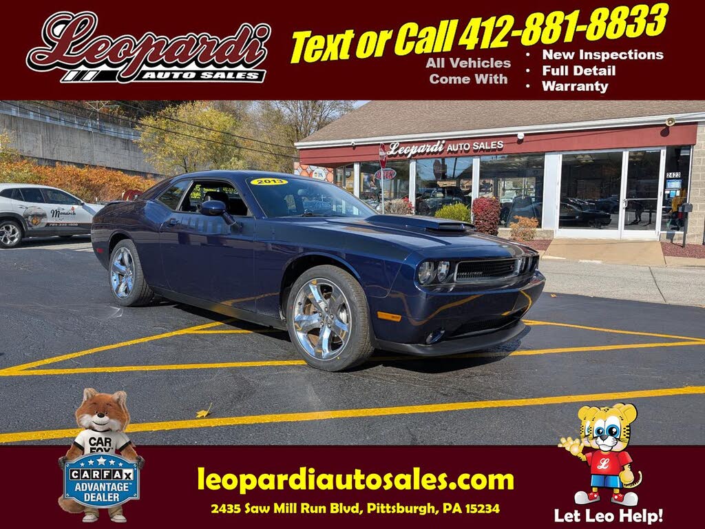 2013 Dodge Challenger R/T Plus RWD