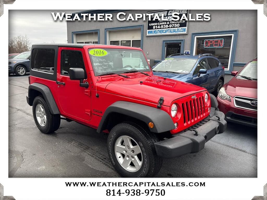 2016 Jeep Wrangler Sport 4WD