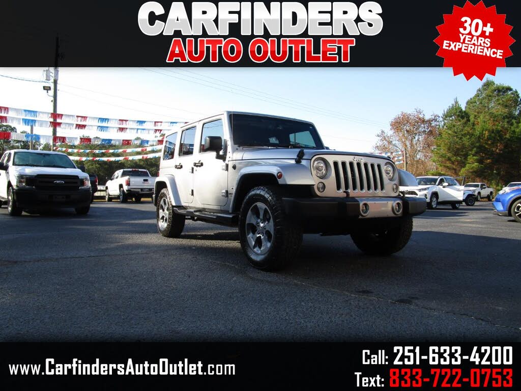 2017 Jeep Wrangler Unlimited Sahara 4WD