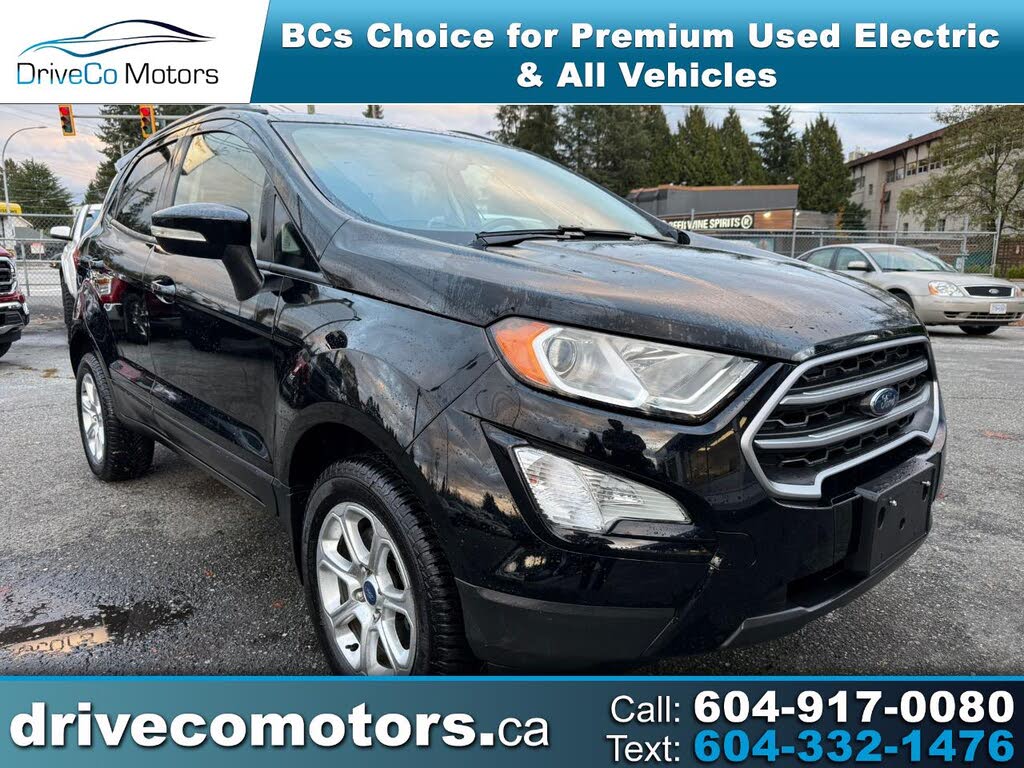 2019 Ford EcoSport SE AWD