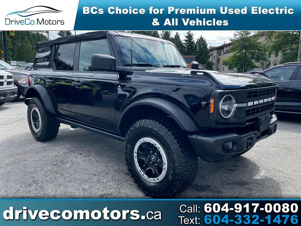 2022 Ford Bronco Black Diamond Advanced 4-Door 4WD