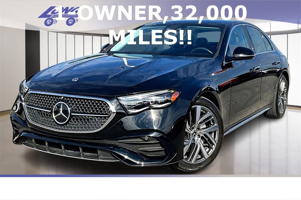 2024 Mercedes-Benz E-Class E 350 4MATIC