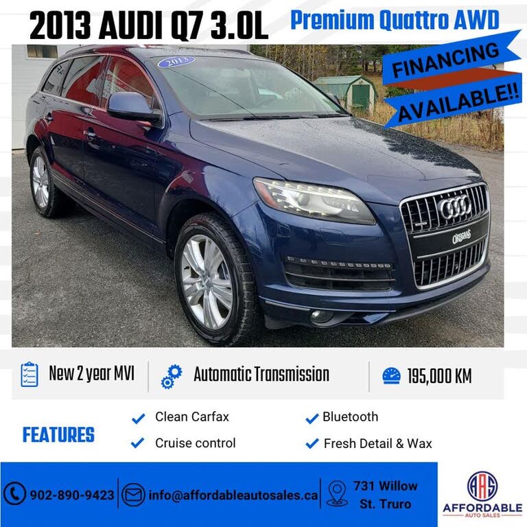 Audi Q7 3.0T quattro Premium 2013