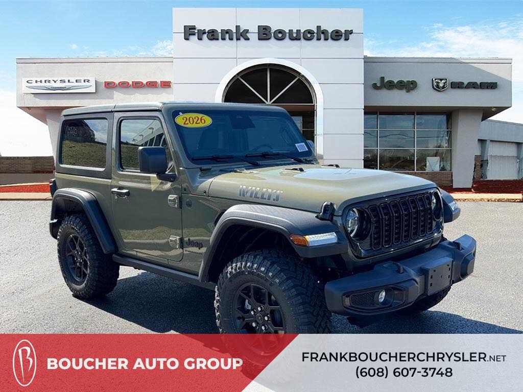 2026 Jeep Wrangler Willys 2-Door 4WD