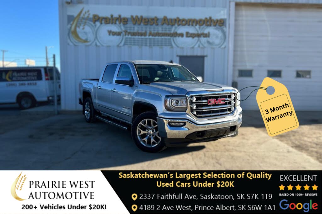 2018 GMC Sierra 1500 SLT Crew Cab 4WD