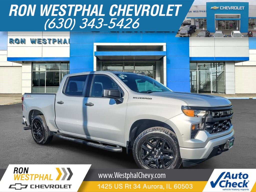 2022 Chevrolet Silverado 1500 Custom Crew Cab 4WD