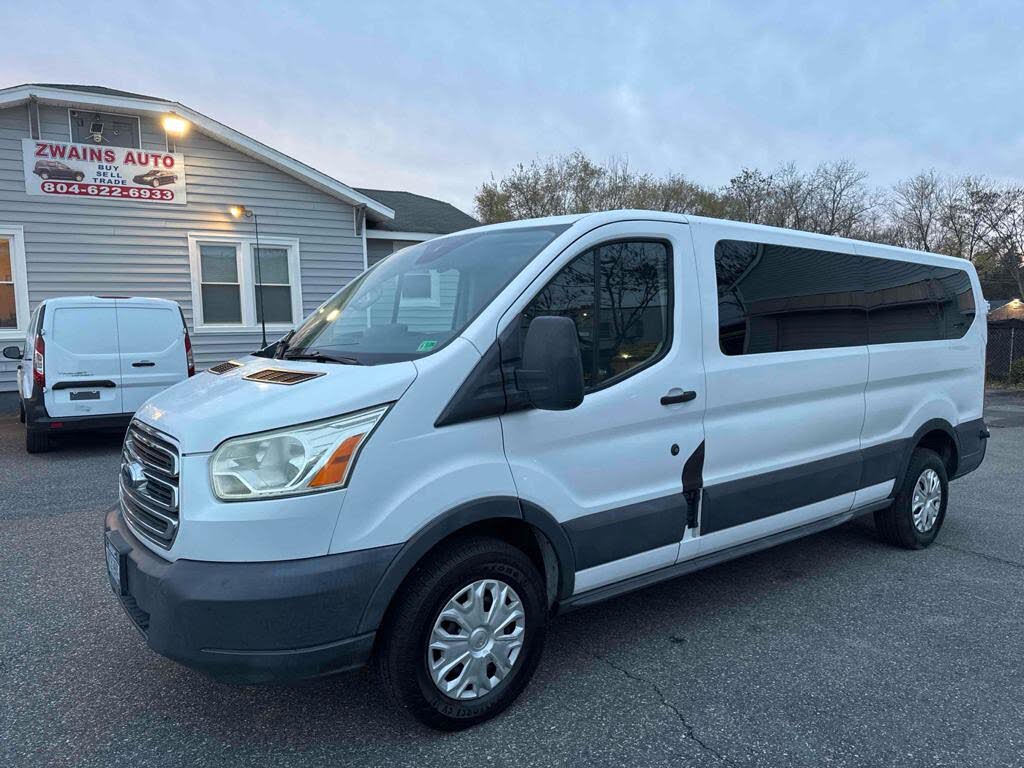 2015 Ford Transit Passenger 350 XLT Low Roof LWB RWD with 60/40 Passenger-Side Doors