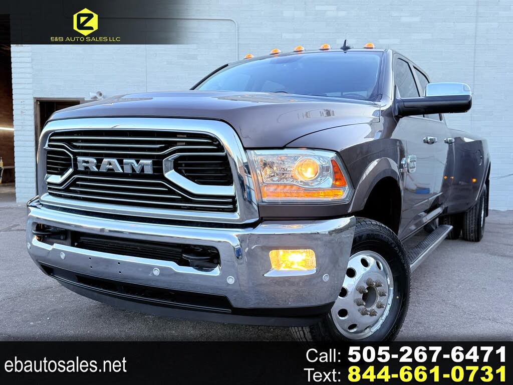 2018 RAM 3500 Laramie Longhorn Crew Cab LB DRW 4WD