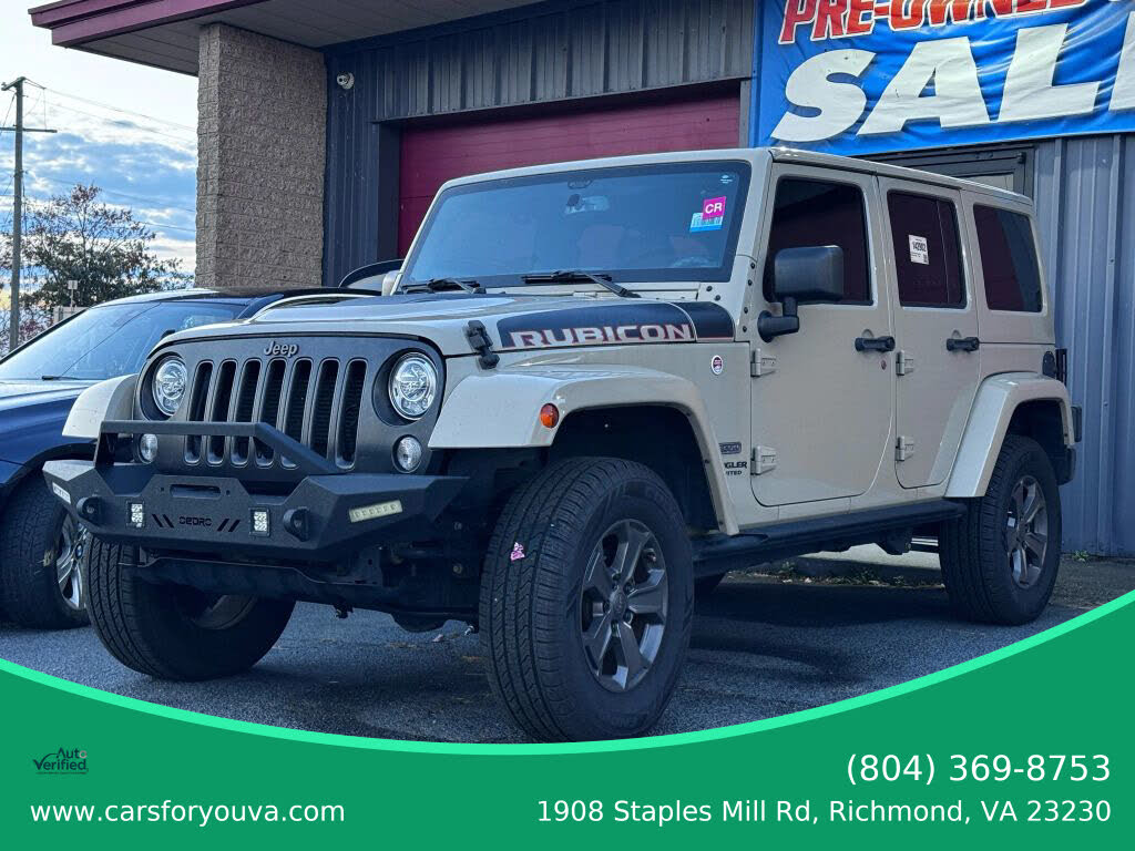 2017 Jeep Wrangler Unlimited Rubicon Recon 4WD