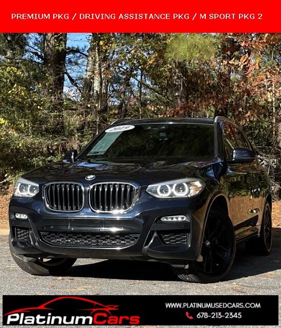 2019 BMW X3 xDrive30i AWD