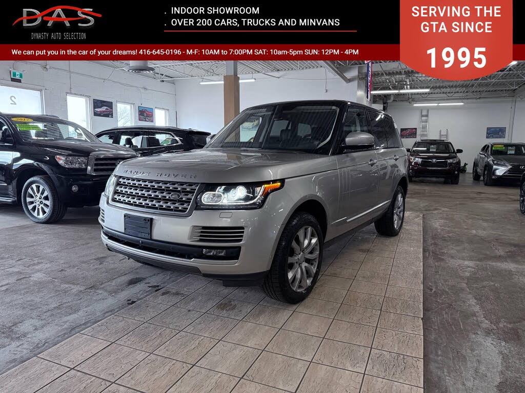 2016 Land Rover Range Rover V8 Supercharged 4WD