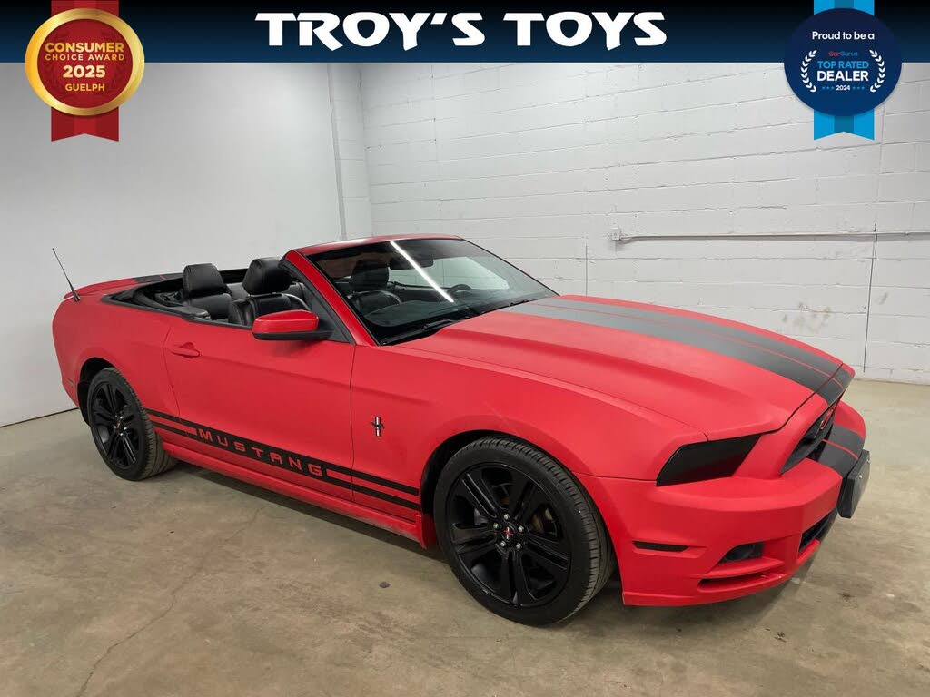 2013 Ford Mustang V6 Premium Convertible RWD