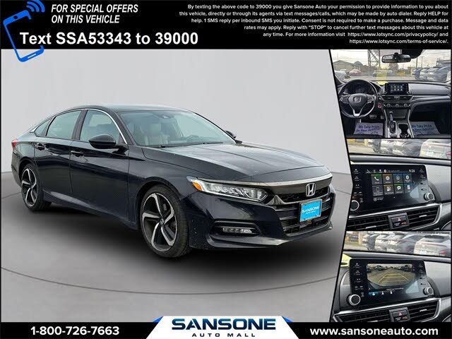 2019 Honda Accord 1.5T Sport FWD