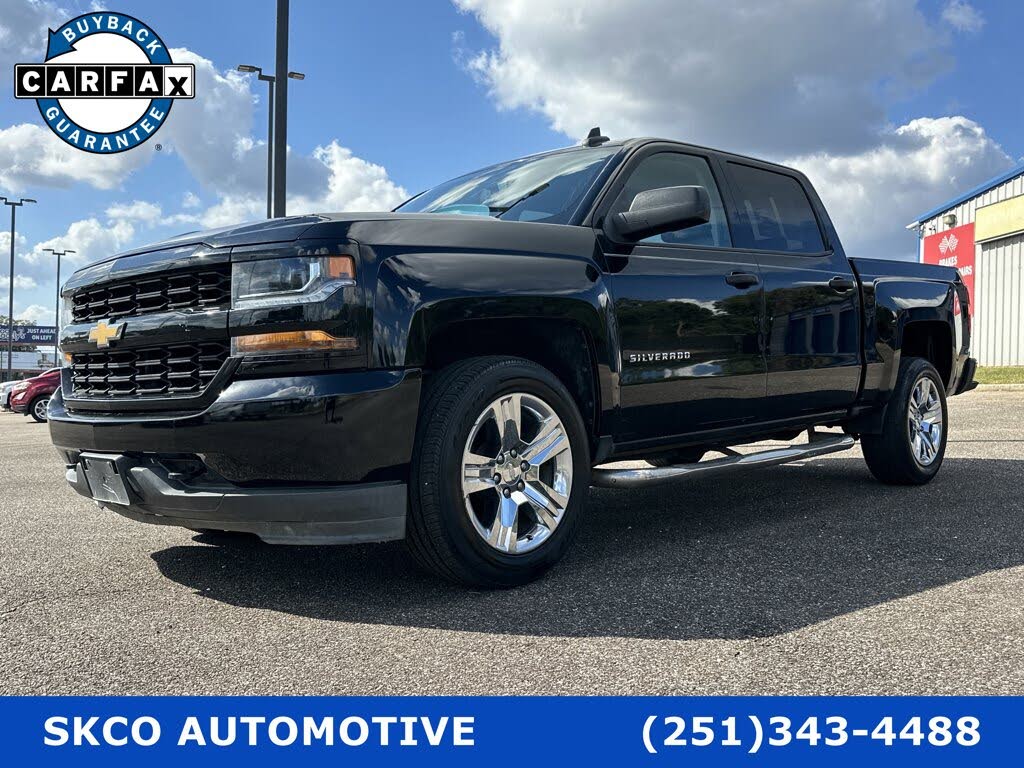 2018 Chevrolet Silverado 1500 Custom Crew Cab RWD