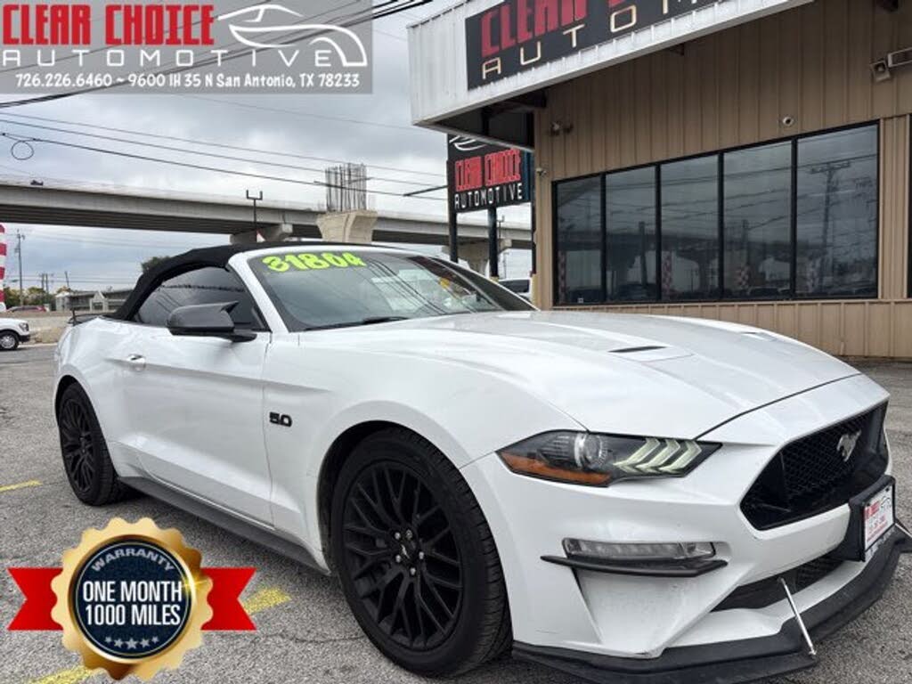 2020 Ford Mustang GT Premium Convertible RWD