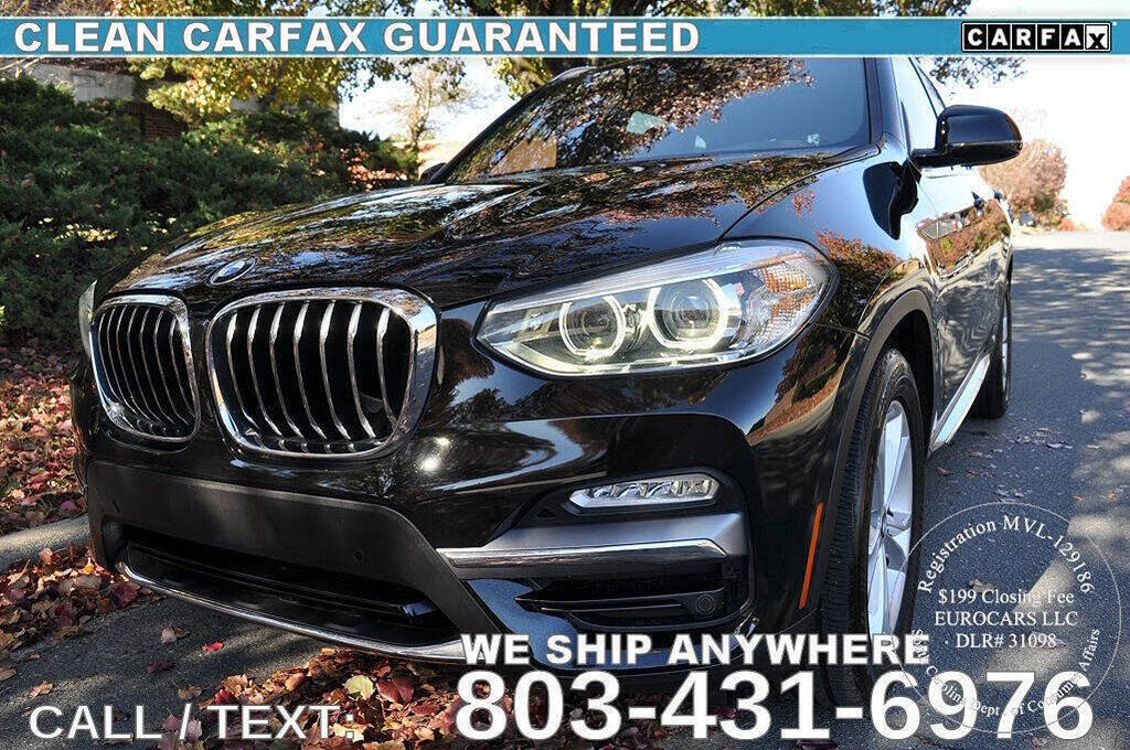 2019 BMW X3 xDrive30i AWD
