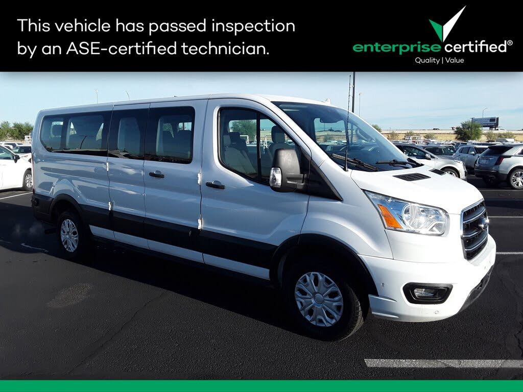 2020 Ford Transit Passenger 350 XLT Low Roof LWB RWD with Sliding Passenger-Side Door