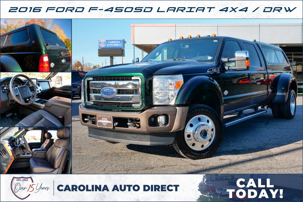 2016 Ford F-450 Super Duty King Ranch Crew Cab LB DRW 4WD