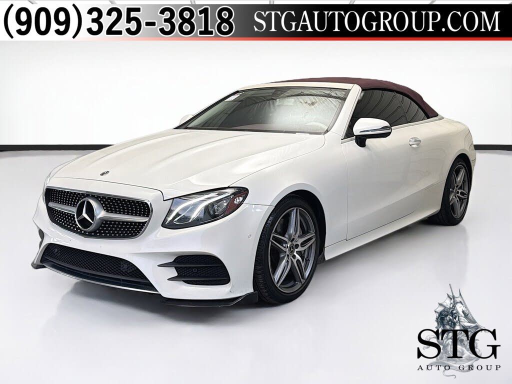 2018 Mercedes-Benz E-Class E 400 Cabriolet RWD