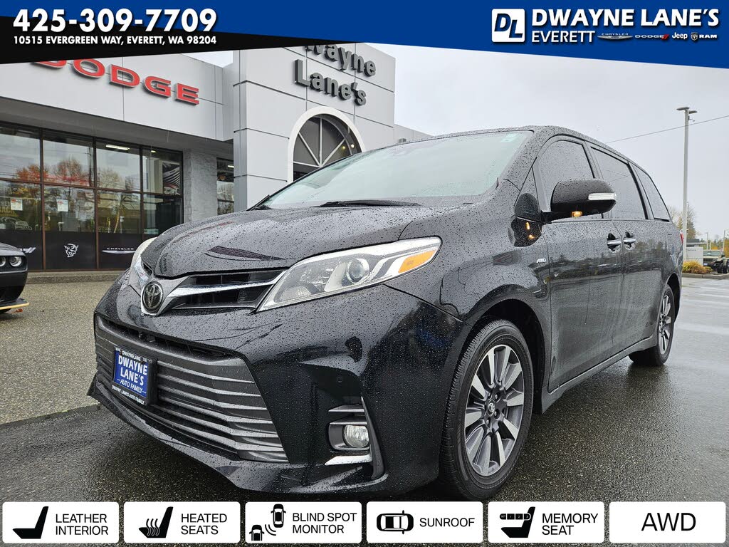 2018 Toyota Sienna Limited 7-Passenger AWD