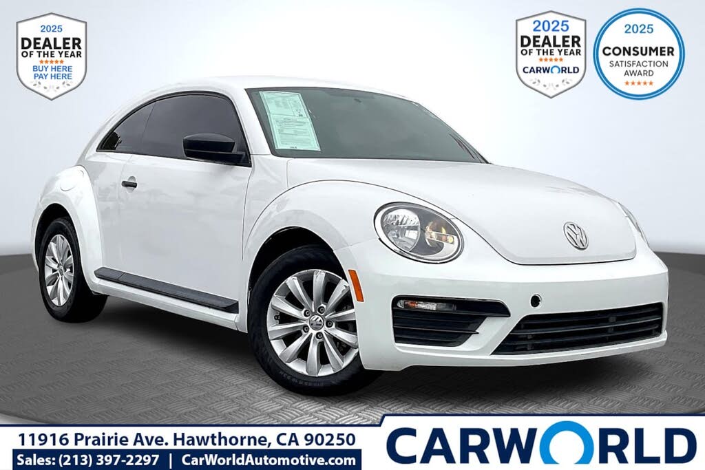 2018 Volkswagen Beetle 2.0T S Hatchback FWD