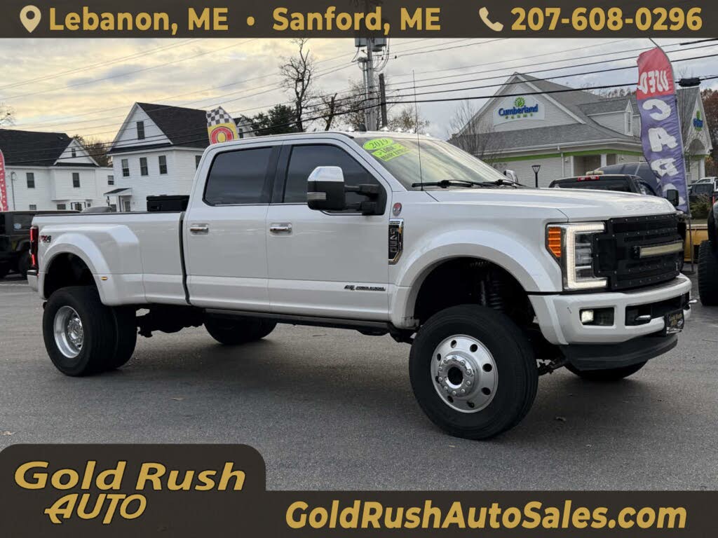 2019 Ford F-450 Super Duty Platinum Crew Cab LB DRW 4WD