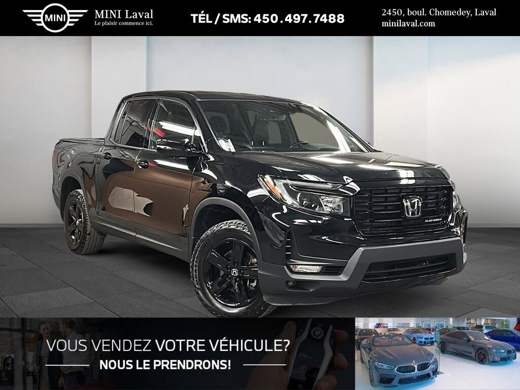 2022 Honda Ridgeline Black Edition AWD