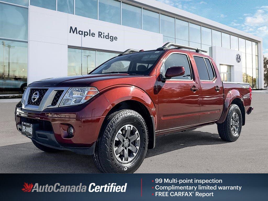 2017 Nissan Frontier PRO-4X Crew Cab 4WD