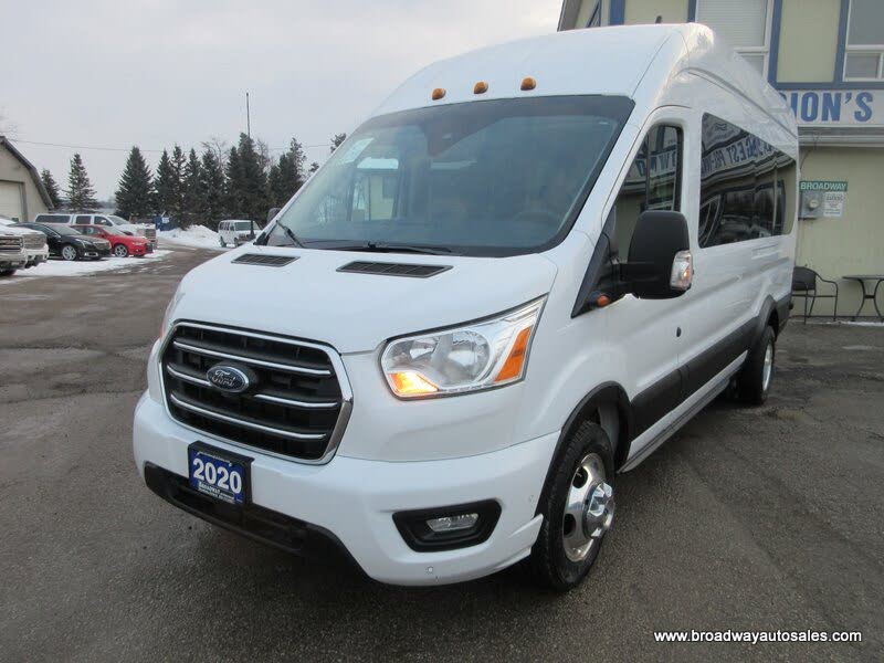 2020 Ford Transit Passenger 350 HD XLT Extended High Roof LWB DRW RWD with Sliding Passenger-Side Door