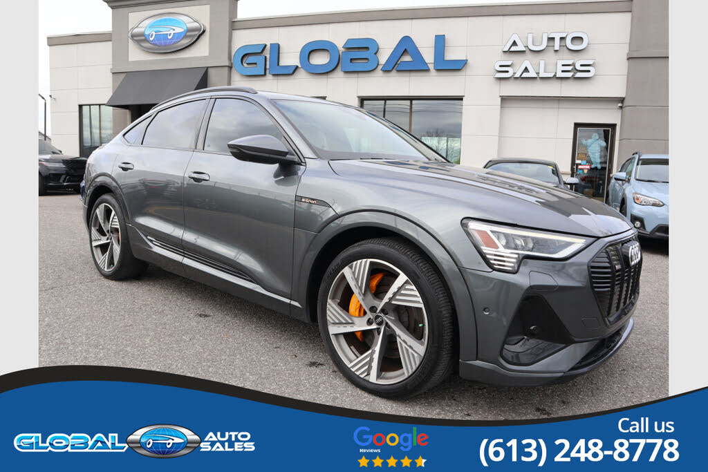 2021 Audi e-tron quattro Technik Sportback with Rear Side Airbags