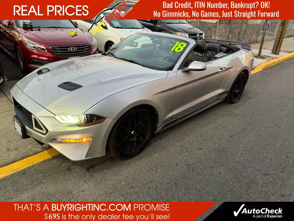 2018 Ford Mustang EcoBoost Premium Convertible RWD