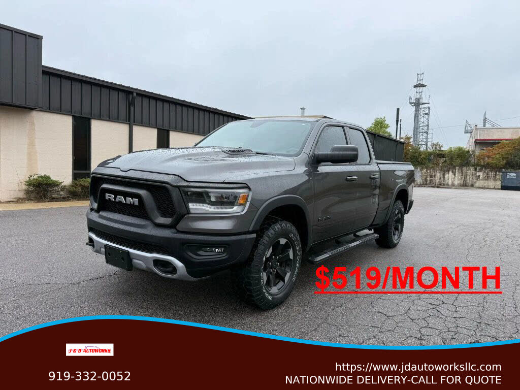 2019 RAM 1500 Rebel Quad Cab 4WD