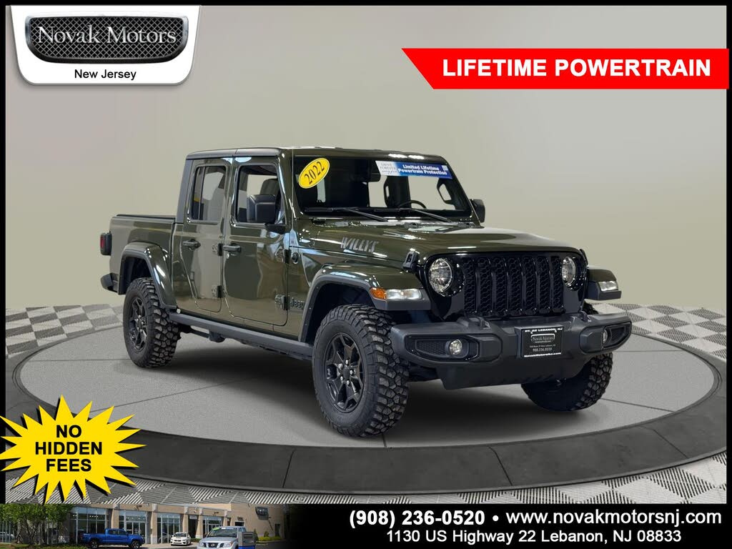 2022 Jeep Gladiator Willys Crew Cab 4WD
