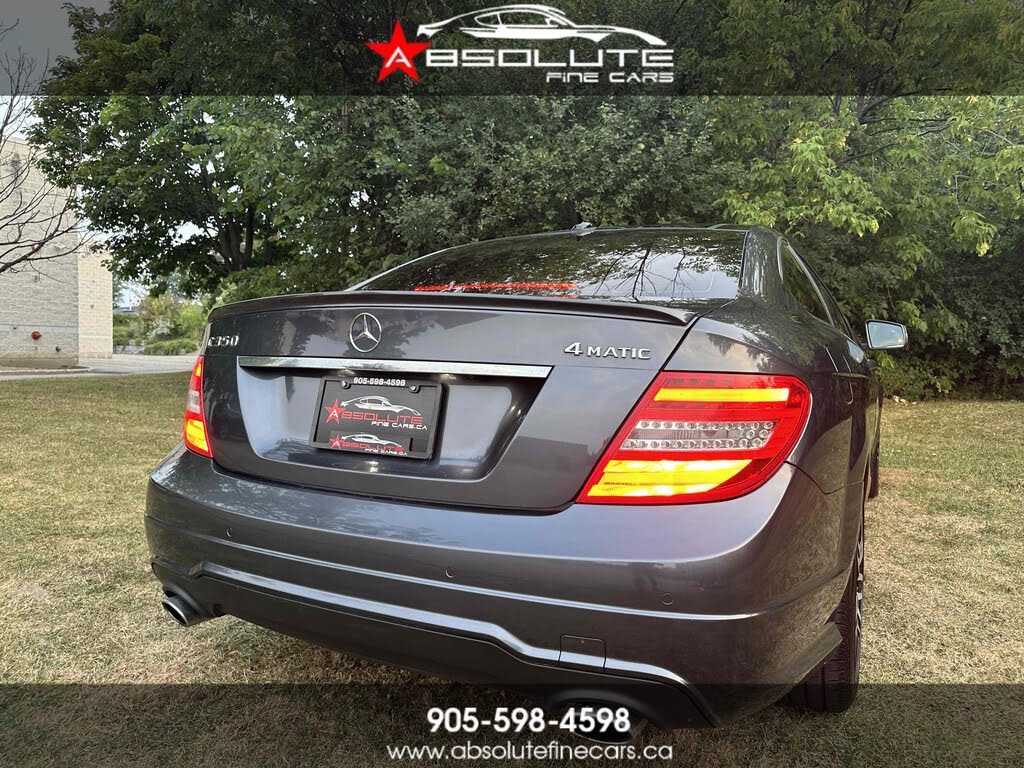 2015 Mercedes-Benz C-Class C 350 Coupe 4MATIC