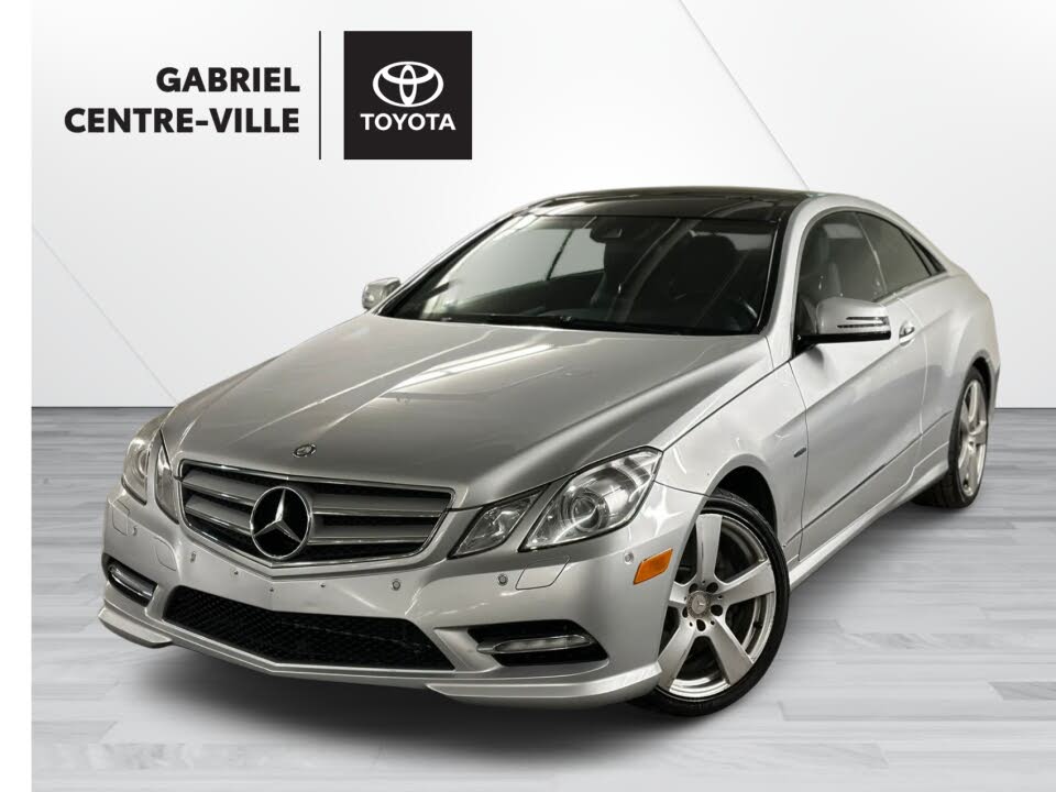 2012 Mercedes-Benz E-Class E 350 Coupe