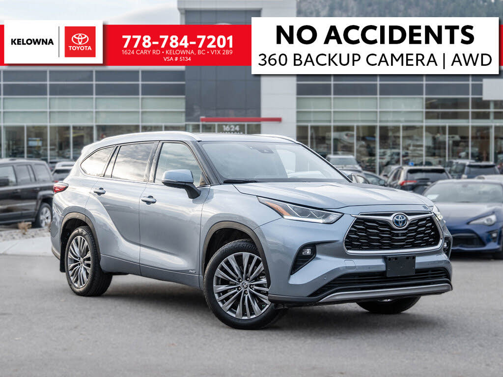 2022 Toyota Highlander Hybrid Platinum AWD