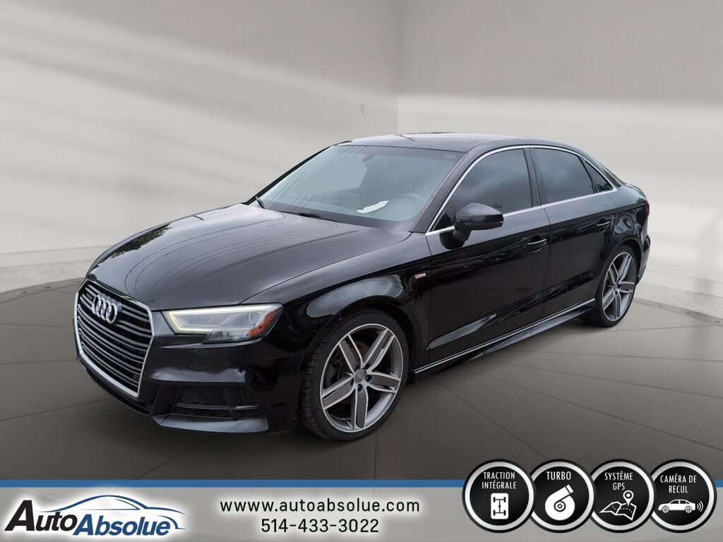 2017 Audi A3 2.0T quattro Technik Sedan AWD