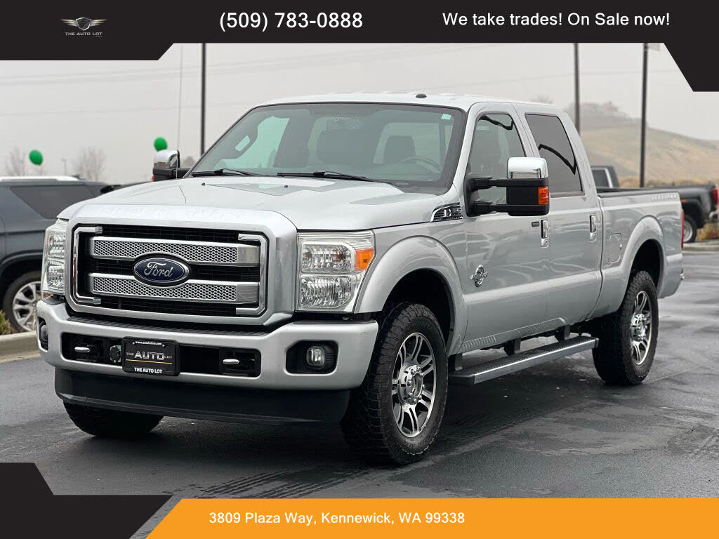 2014 Ford F-250 Super Duty Platinum Crew Cab 4WD