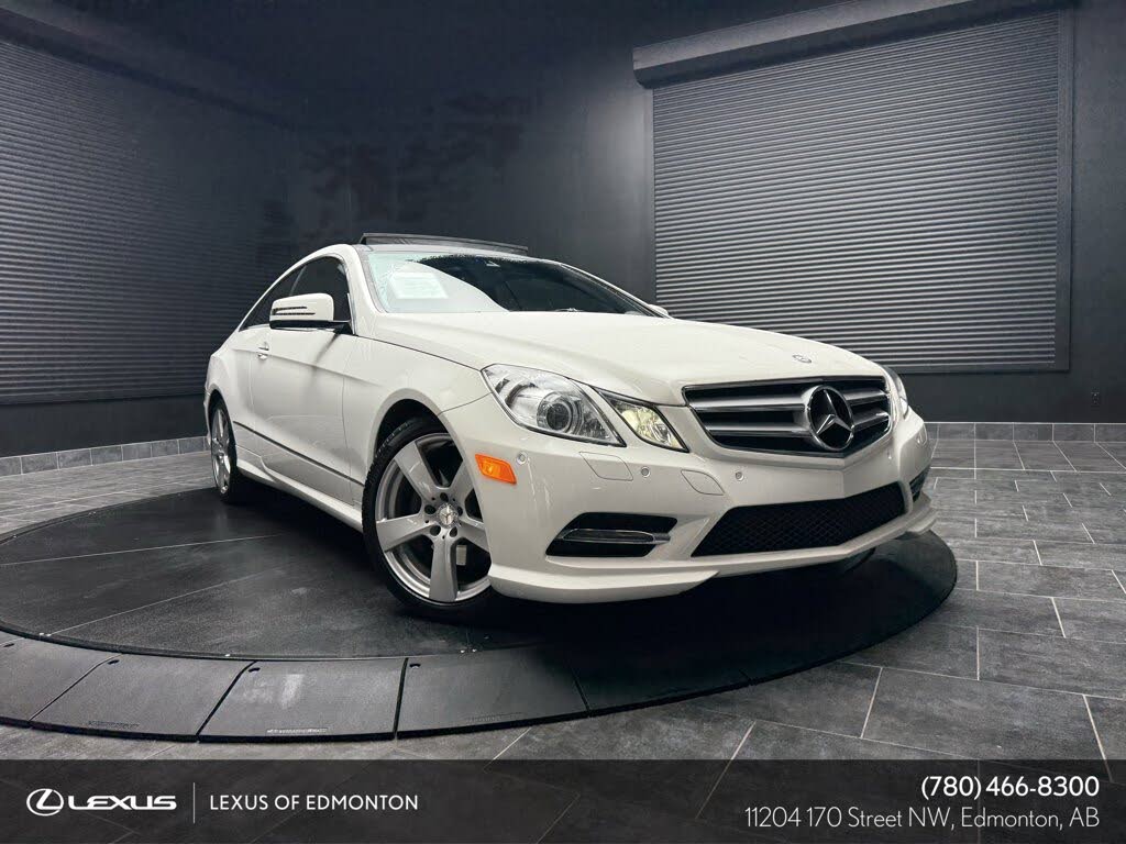2013 Mercedes-Benz E-Class E 350 Coupe 4MATIC