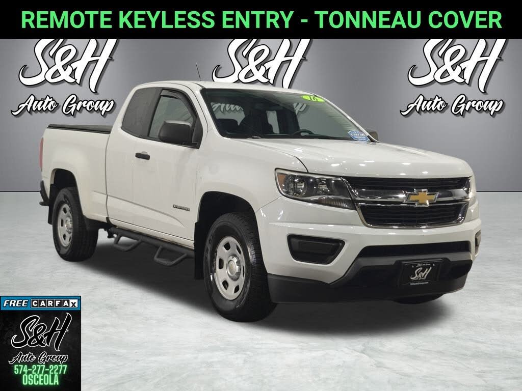 2016 Chevrolet Colorado Work Truck Extended Cab LB RWD