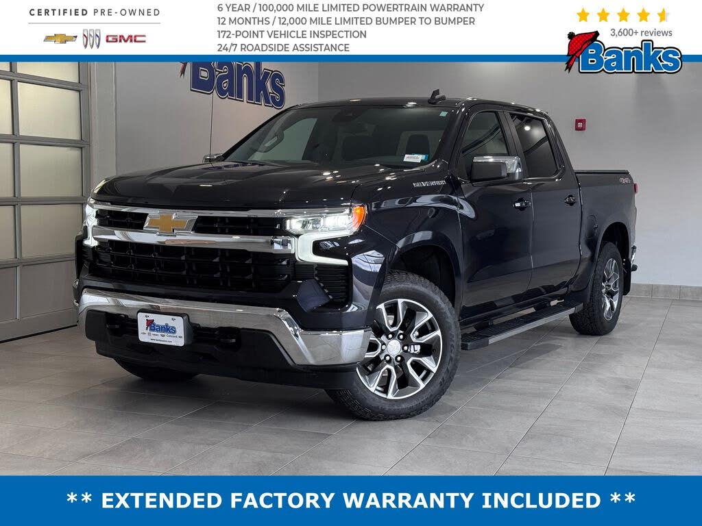 2022 Chevrolet Silverado 1500 LT Crew Cab 4WD