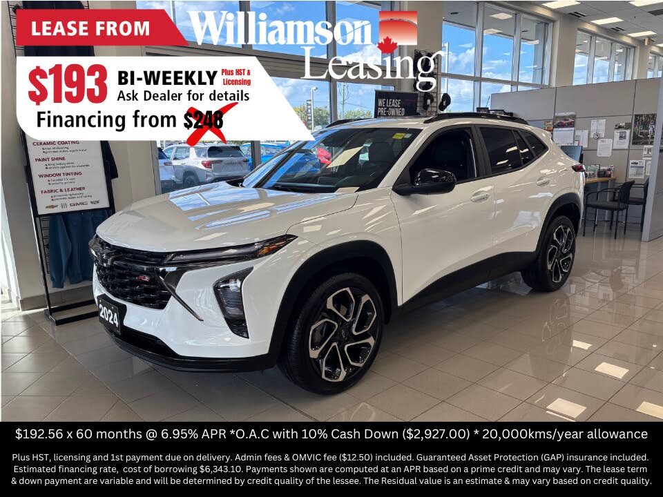 2024 Chevrolet Trax RS with 2RS FWD