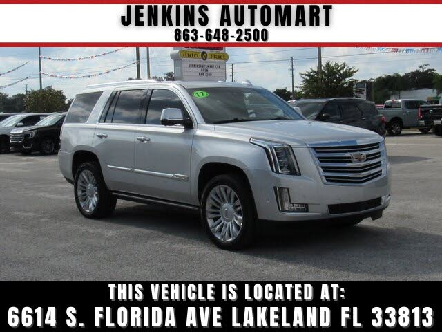 2017 Cadillac Escalade Platinum 4WD