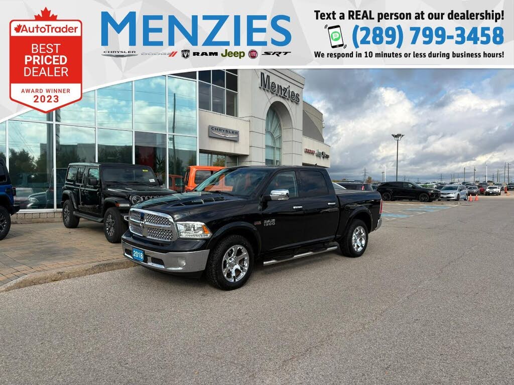 2018 RAM 1500 Laramie Crew Cab 4WD