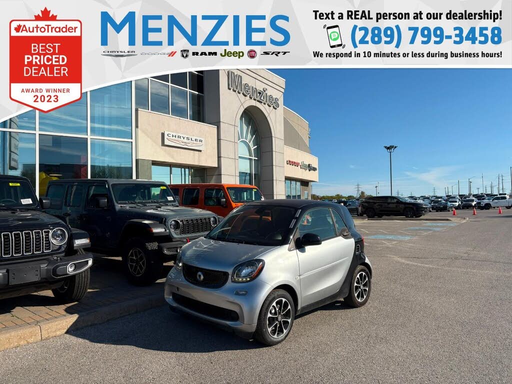2016 smart fortwo pure