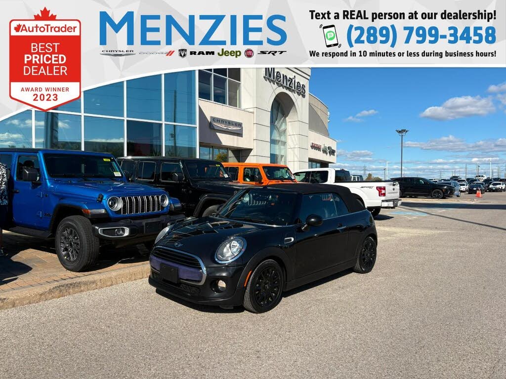 2017 MINI Cooper Convertible FWD